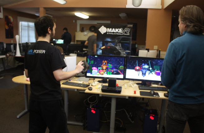 Scott Szyjewicz and Steve Hansted show collaborative, real-time design with MakeVR.