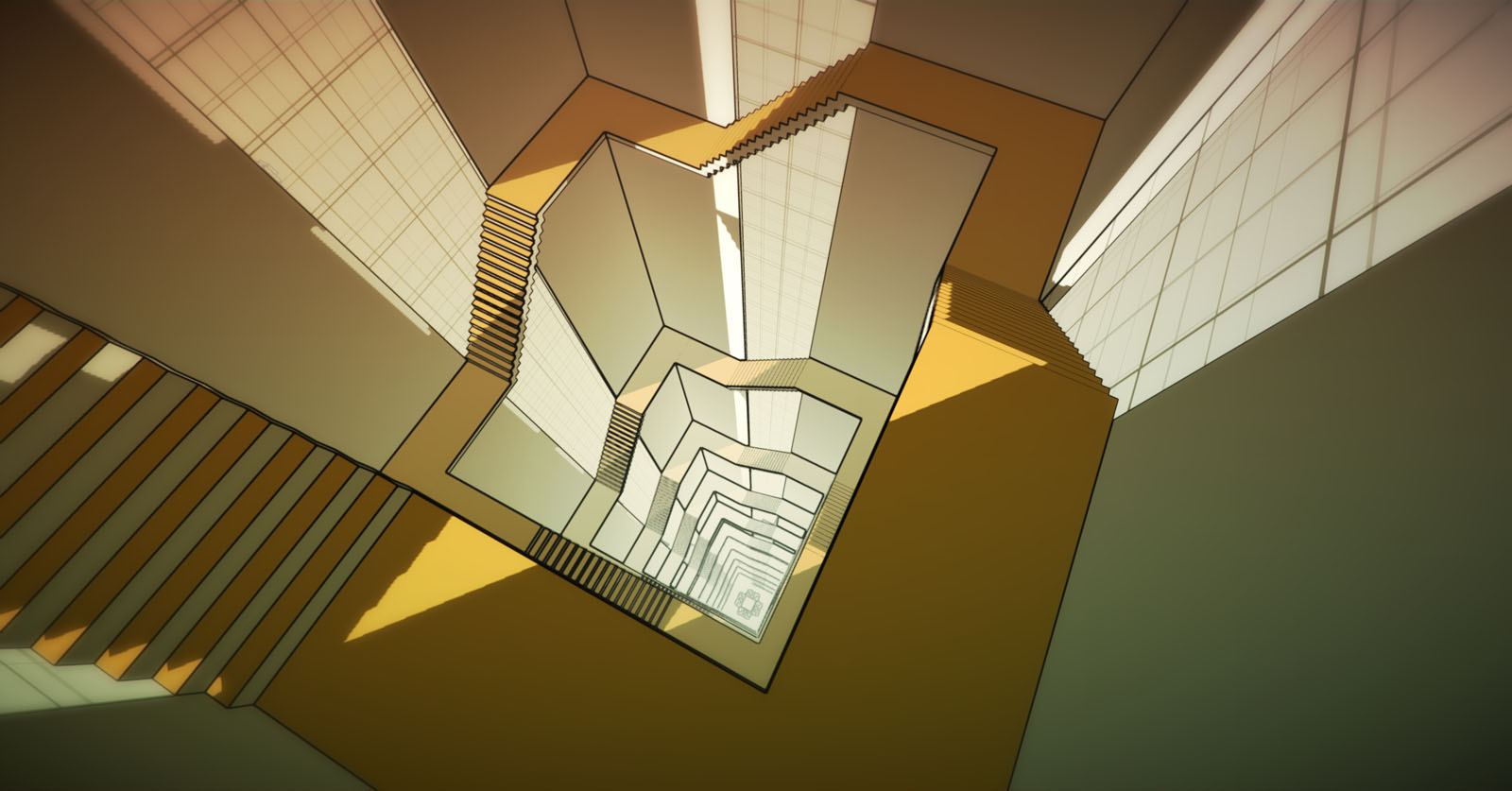Manifold Garden by William Chyr is an upcoming indie PS4 title.