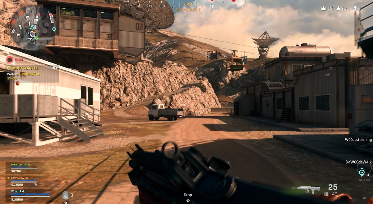 The dam is transformed in Warzone.