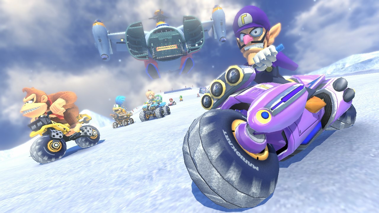 Mario Kart 8 was the second best-selling game of the month.