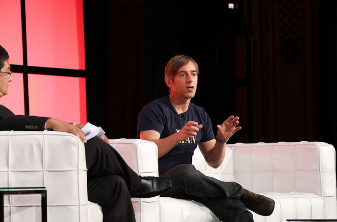 Mark Pincus of Zynga at GamesBeat 2012.