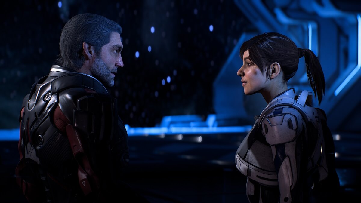 Mass Effect: Andromeda features father Alec Ryder and daughter Sarah Ryder in an epic new story.
