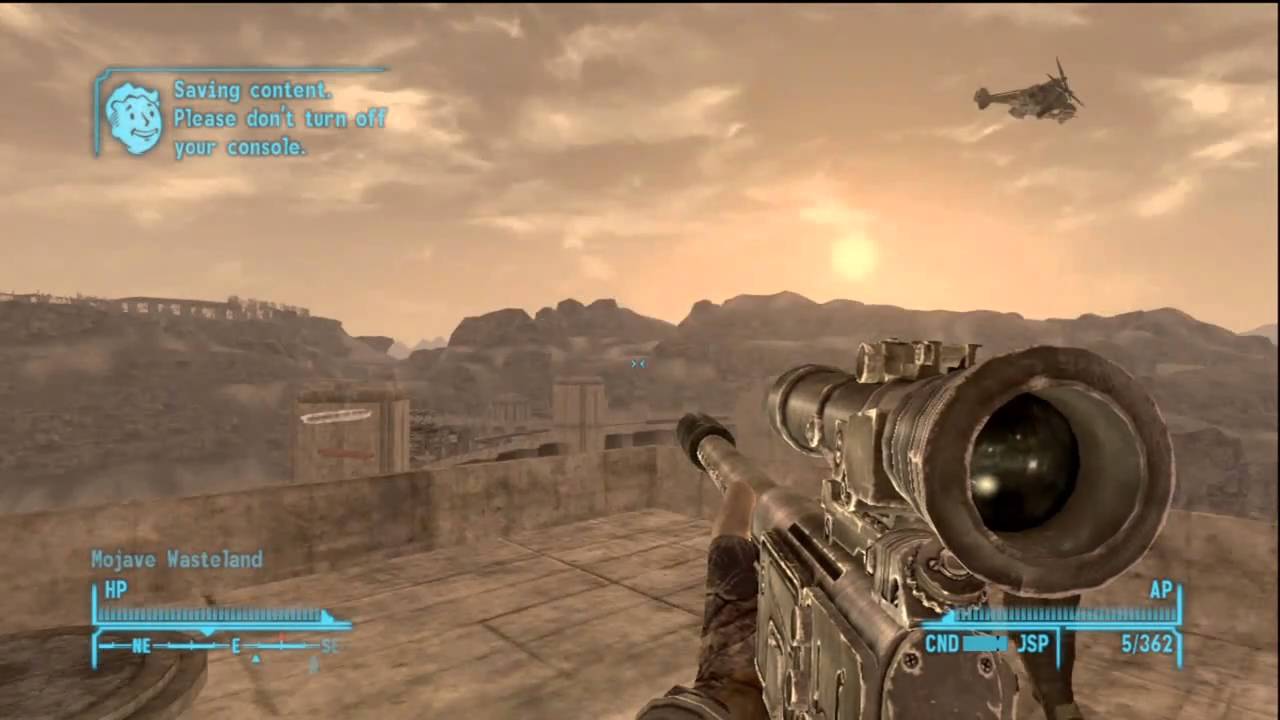A sniper rifle is the way to do it.