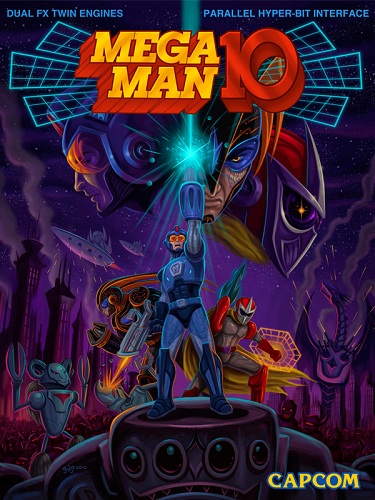 Sadly, no Mega Man 10 in the Legacy Collection.