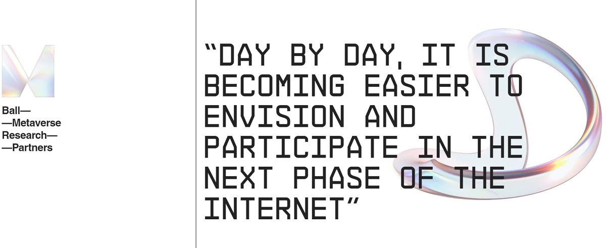 The Metaverse ETF is an index for the future of the internet.
