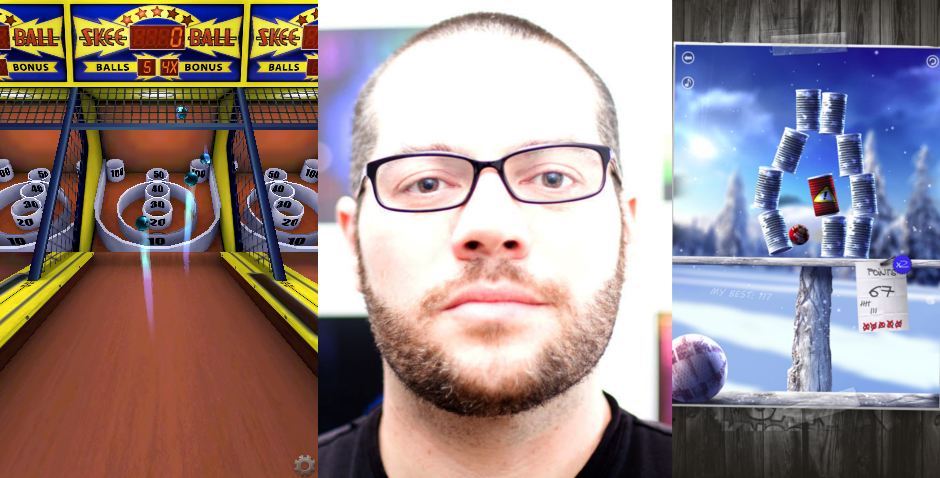 Old-school arcade action is the order of the day for Mike Roush.