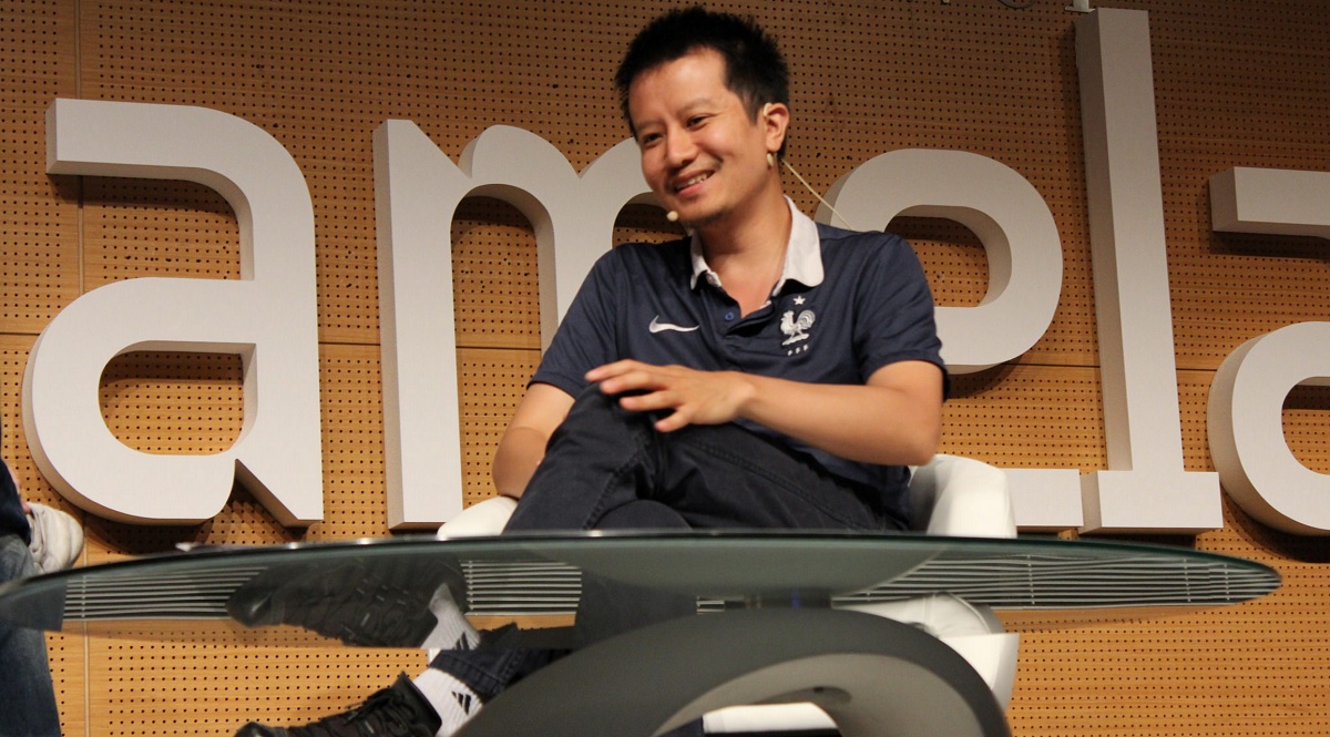 Counter-Strike creator Minh Le at Gamelab 2016.