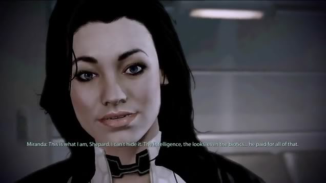 Mass Effect 2's Miranda Addressing You as "Shepard"