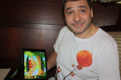Misha Lyalin of Zeptolab shows Cut the Rope 2.