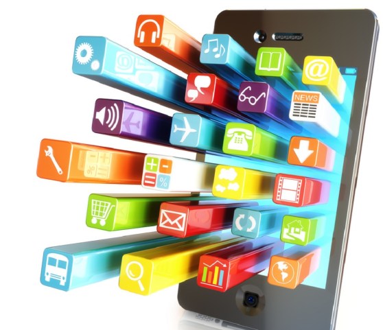 Mobile apps are taking off.