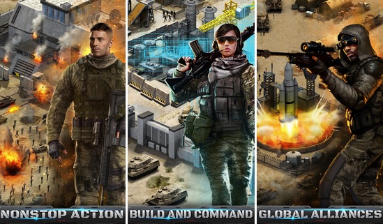 Mobile Strike game from Machine Zone's Epic War.