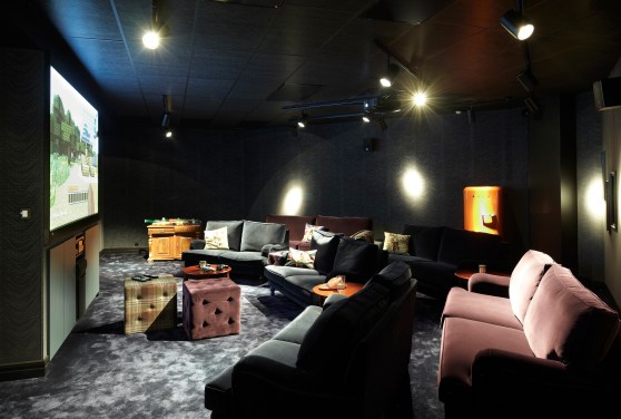 Games and movie room 