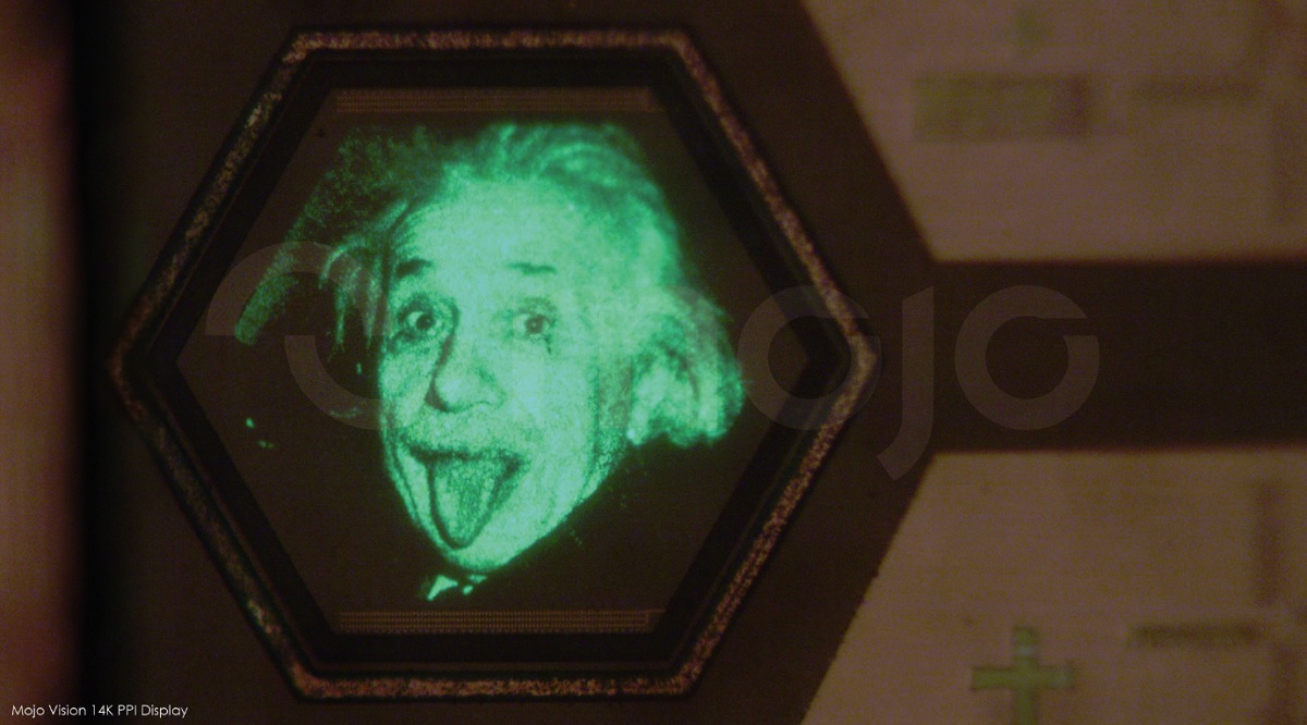 Mojo Vision can create extremely small and dense displays.