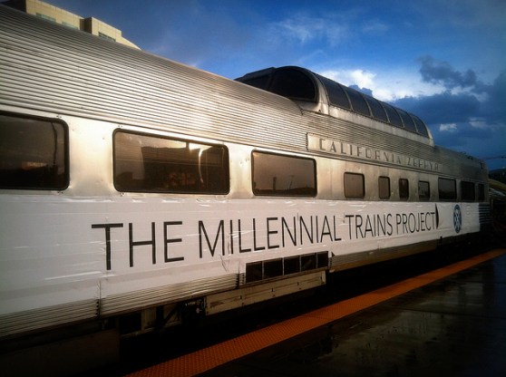 Millennial Trains Project train
