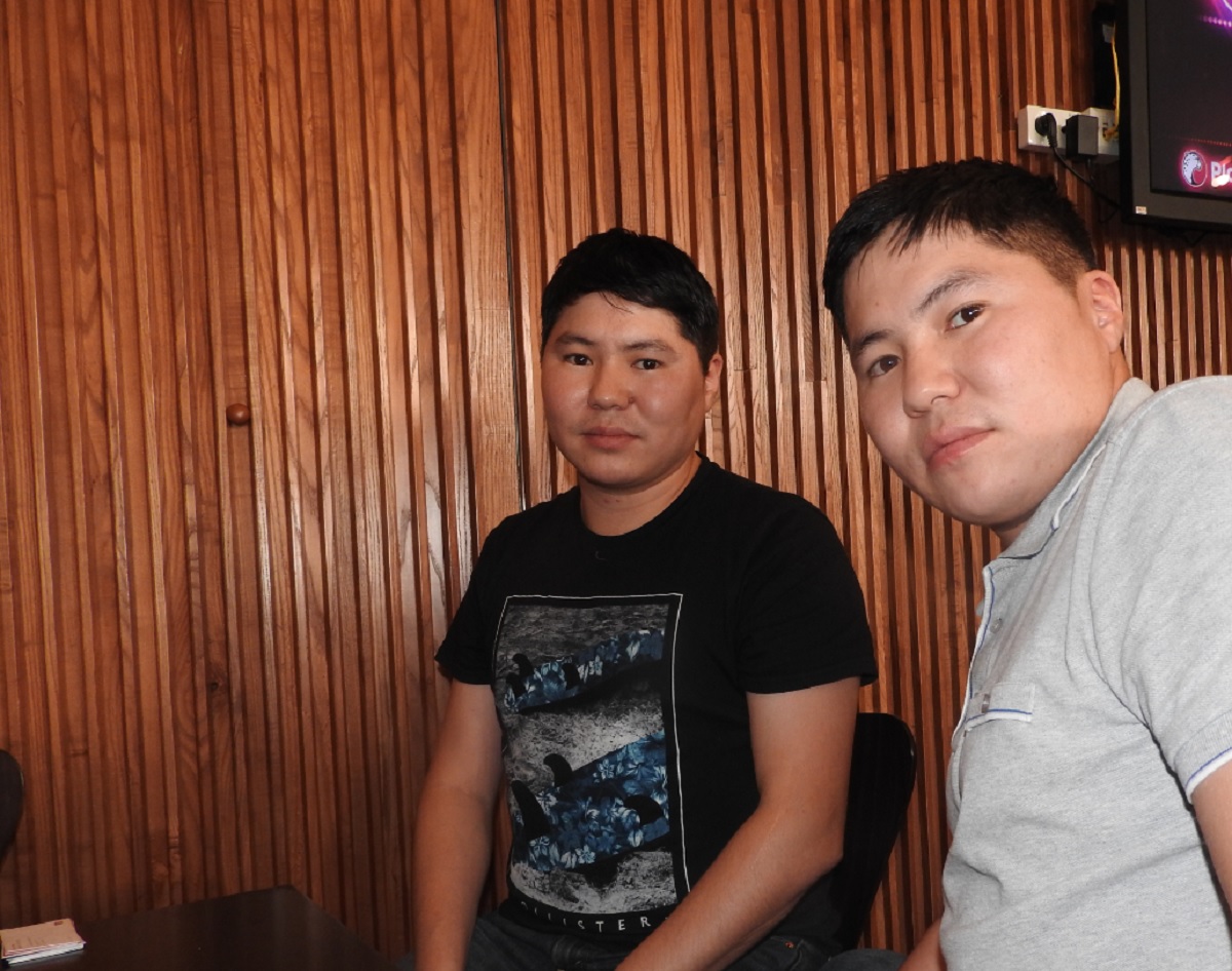 Alexey Ushnisky (left) , CEO of MyTona, and his twin brother Afanasiy Ushnisky, chief operating officer.