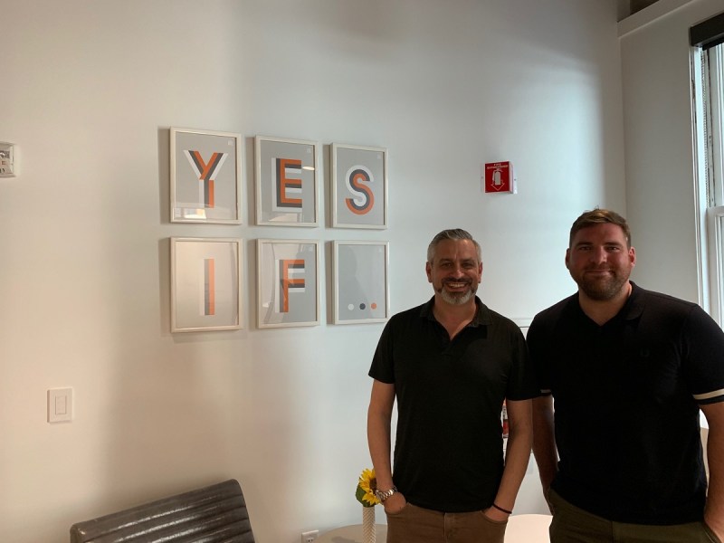 Neil Young (left) and Eric Seufert of N3twork.