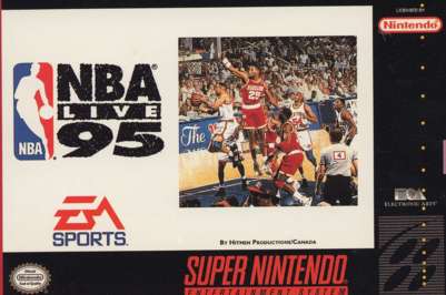 NBA Live 1995 box