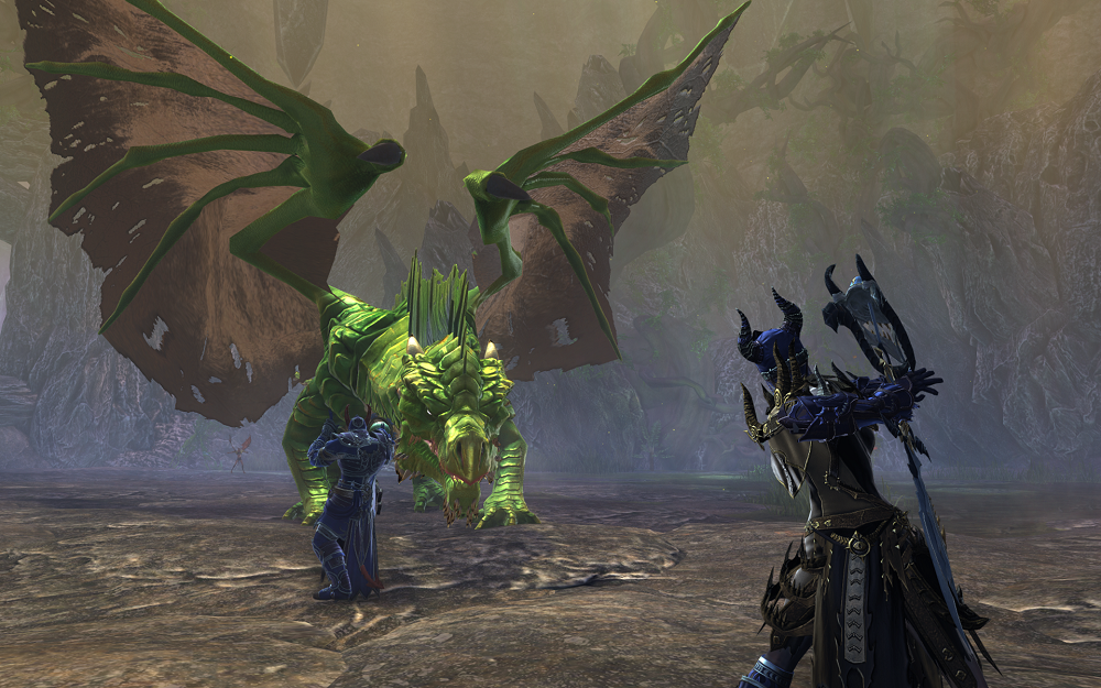 Green dragons: the trolls of the dragon world.