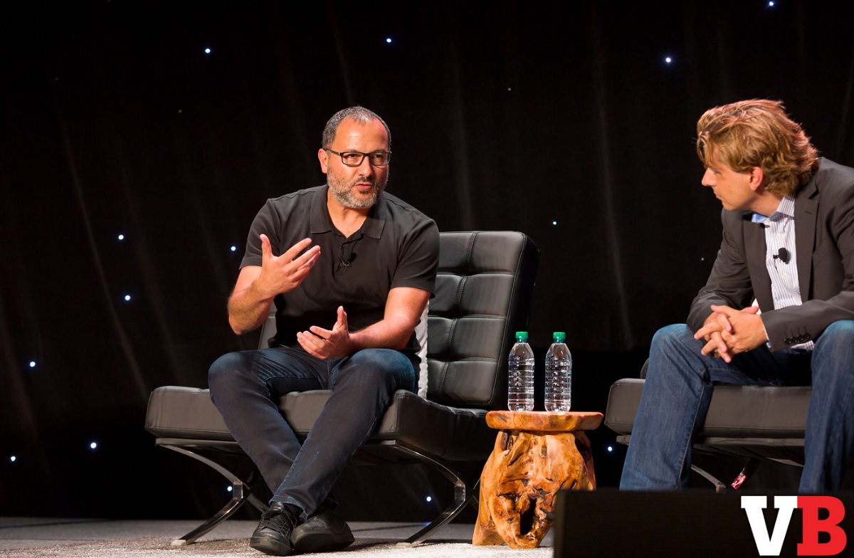 Neville Spiteri of Wevr and Michael Metzger of Houlihan Lokey at GamesBeat 2016.