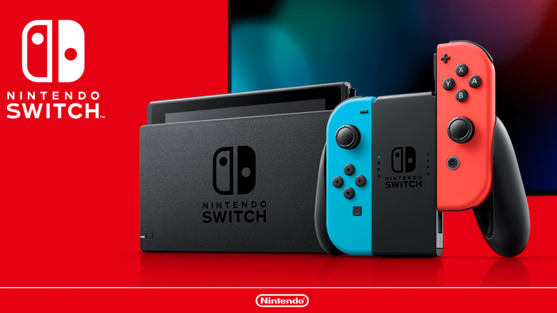 The new Nintendo Switch model.