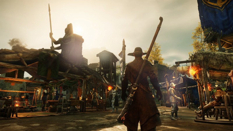 A town in New World.