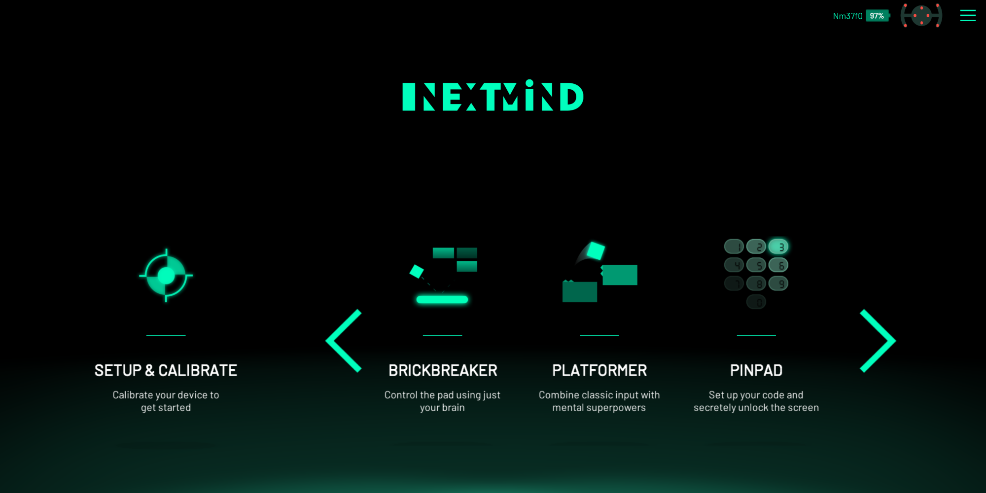 NextMind apps