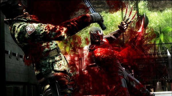 Ninja Gaiden 3 blood spill Ninja Gaiden 3 blood spill