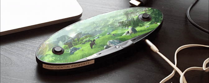 That's some old footage of The Legend of Zelda Wii U.