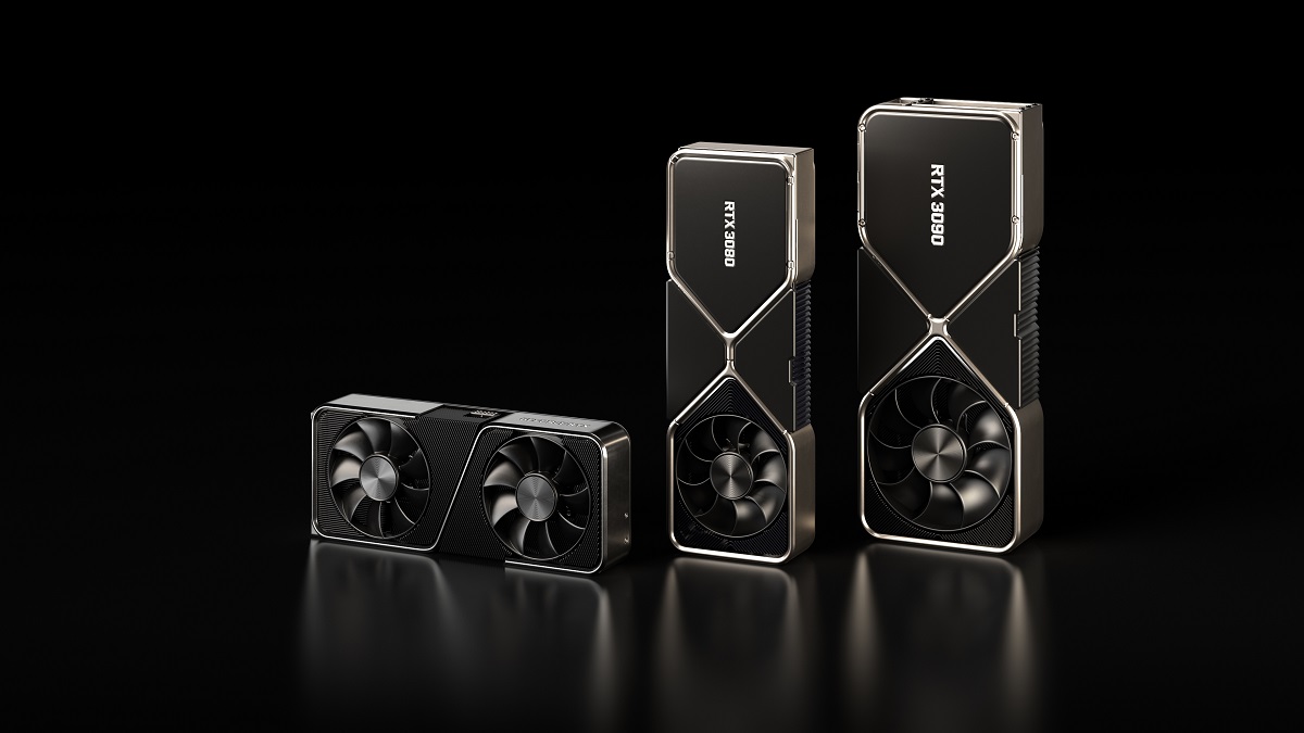 Nvidia GeForce RTX 3000 series graphics chips.