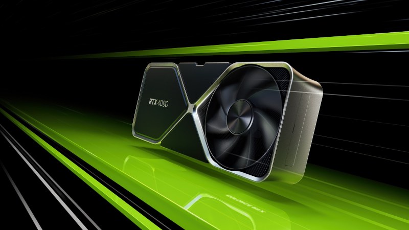 Nvidia GeForce RTX 4090 graphics card.
