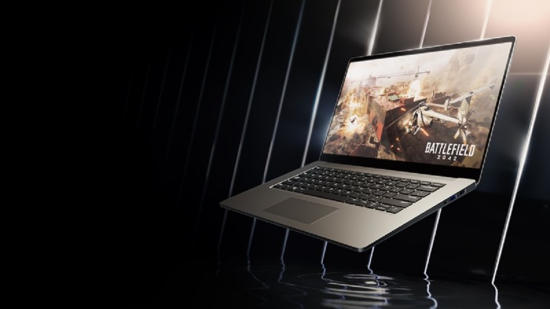 You can log into the Omniverse with Nvidia RTX laptops and create 3D art.