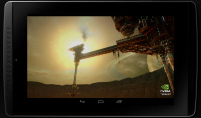 Demo of UE4 game running on Tegra K1