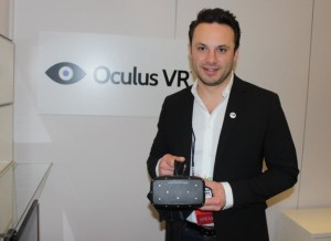 Oculus VR CEO Brendan Iribe at CES