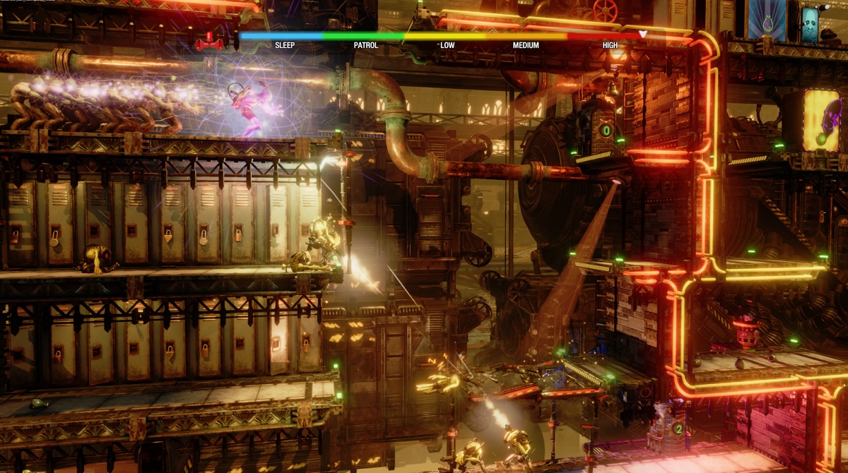 Oddworld: Soulstorm has beautiful graphics.