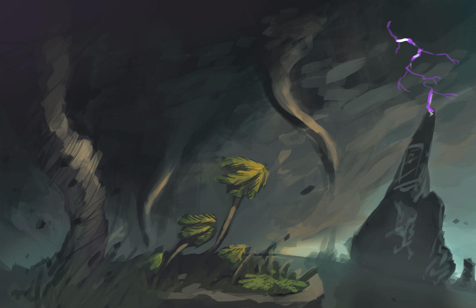 Outer Wilds Giant's Deep planet cyclones