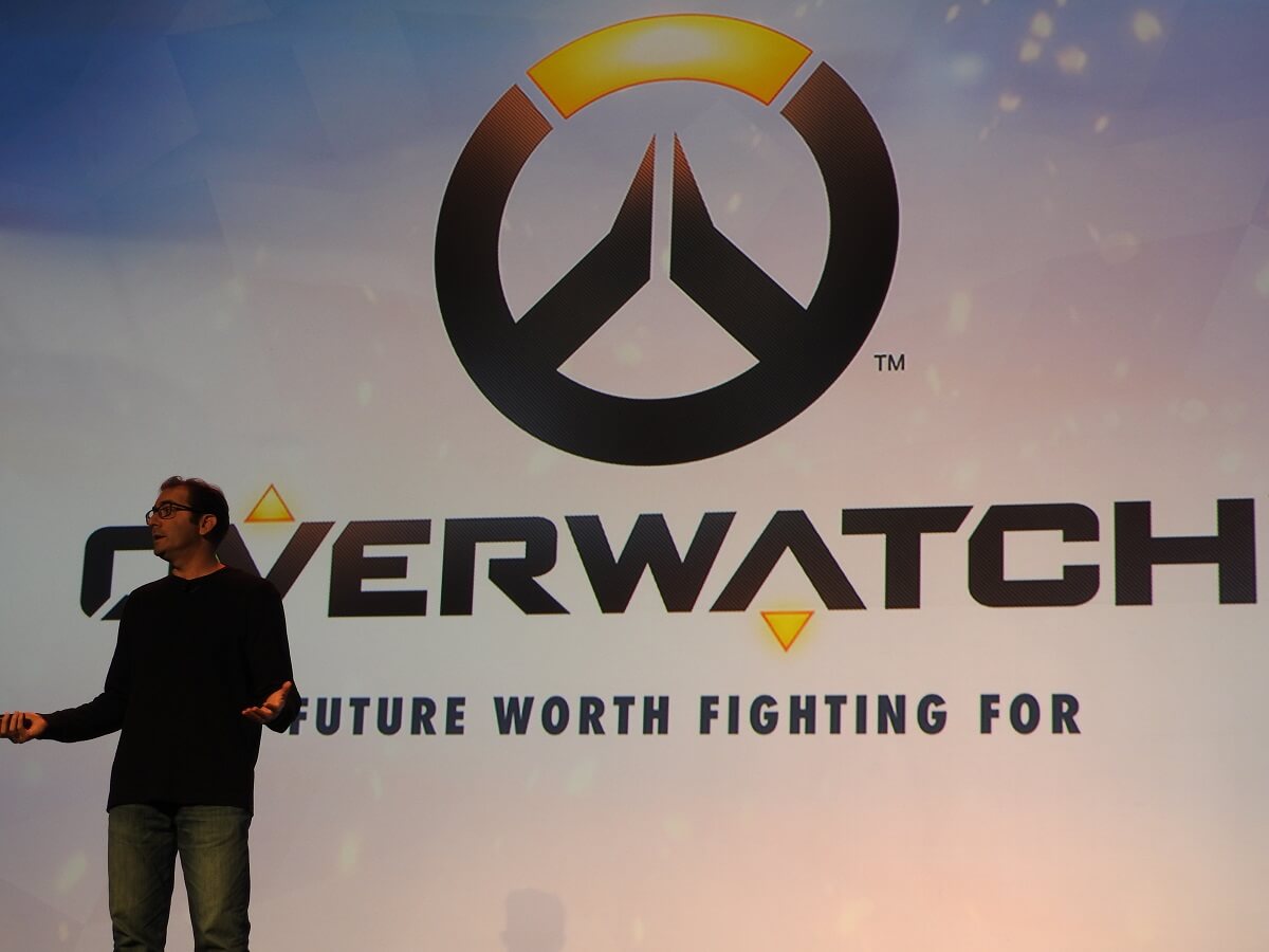 Jeff Kaplan, game director on Overwatch.