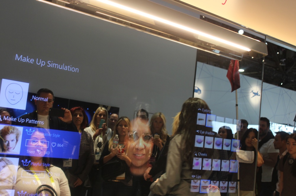 Panasonic interactive mirror