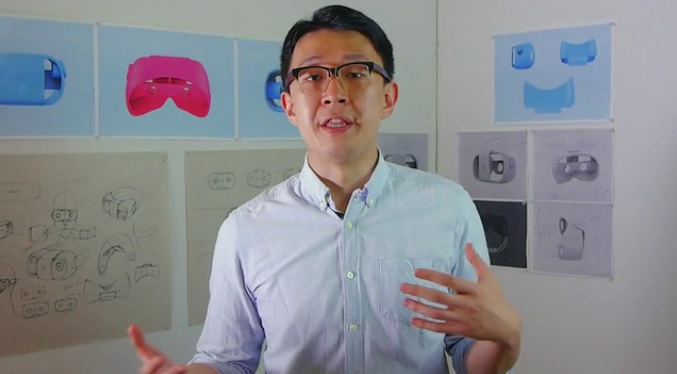 Tony Yi, founder of Paralo, maker of the Play VR headset.