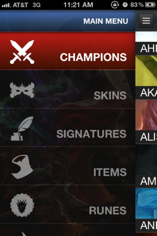 pentakill-app-main-screen