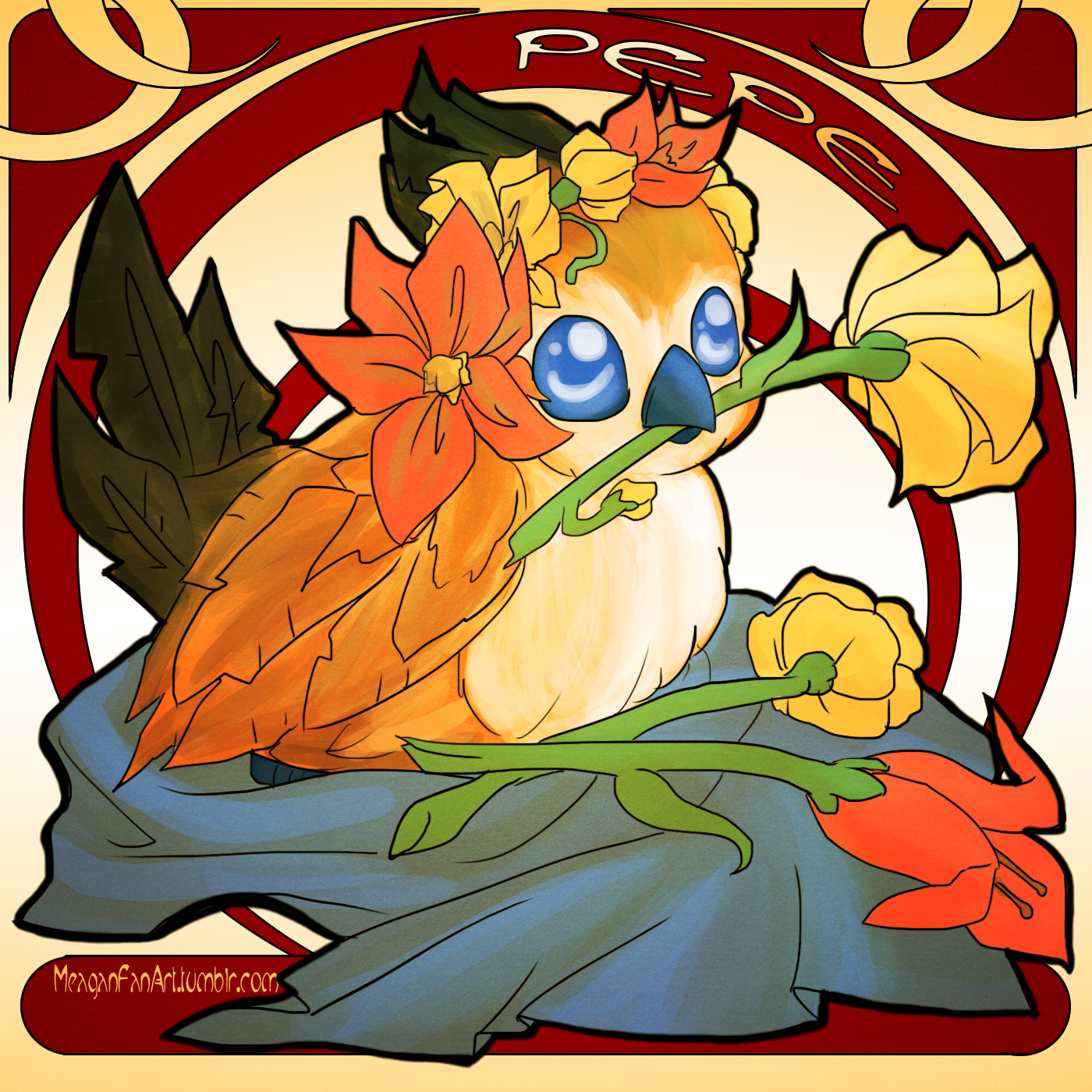 World of Warcraft Pepe fan art