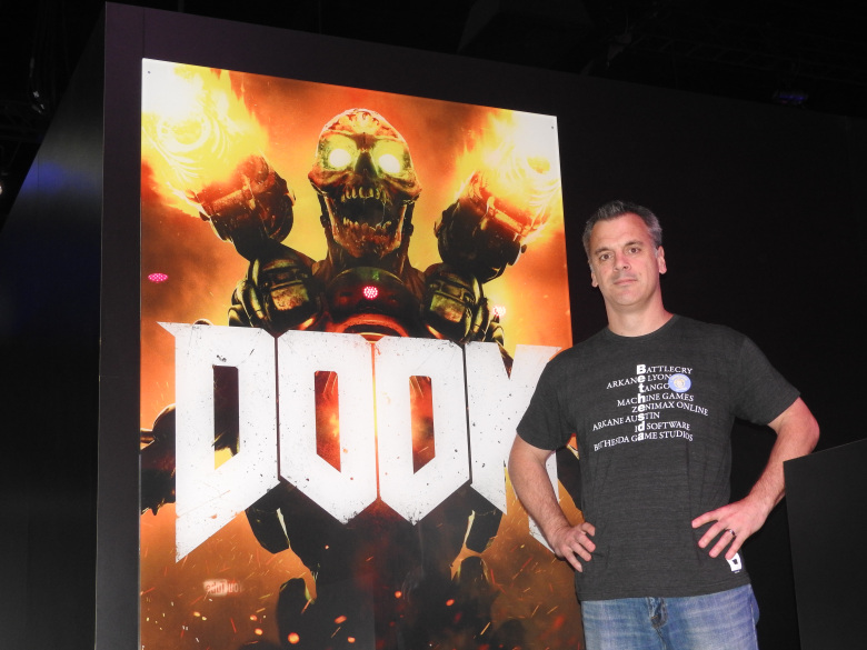 Pete Hines, vice president of PR and marketing at Bethesda Softworks.