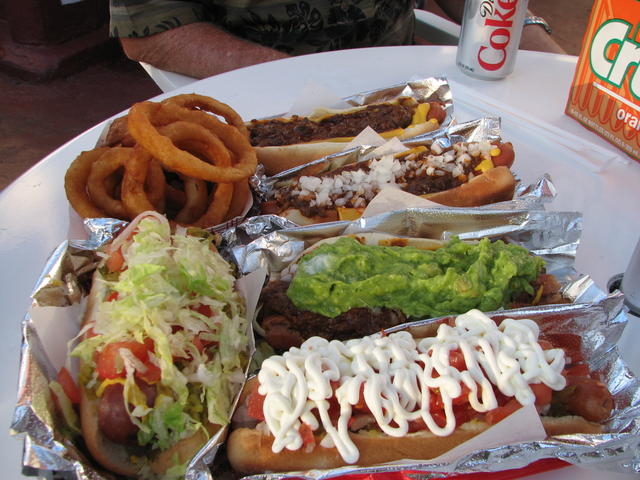 Just a taste of what you can... taste at Pinks