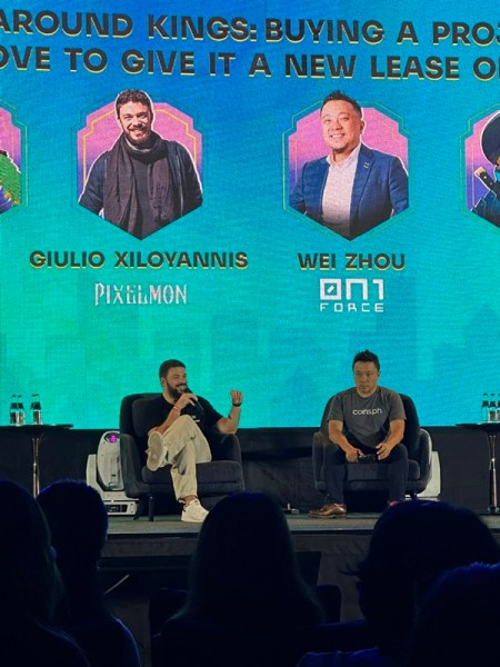 Giulio Xiloyannis, CEO of LiquidX, which owns Pixelmon.