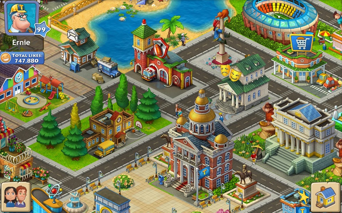 Playrix's Township mobile game