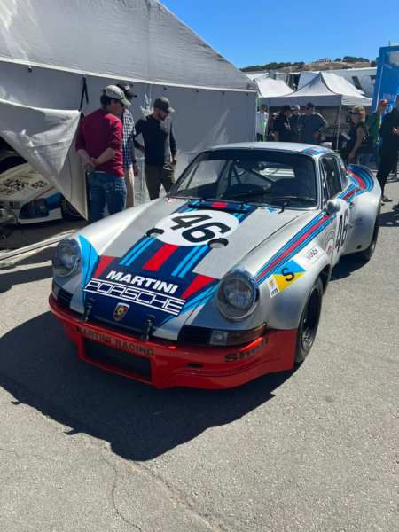 The cars turned out for the Porsche Rennsport Reunion 7 event at Laguna Seca.