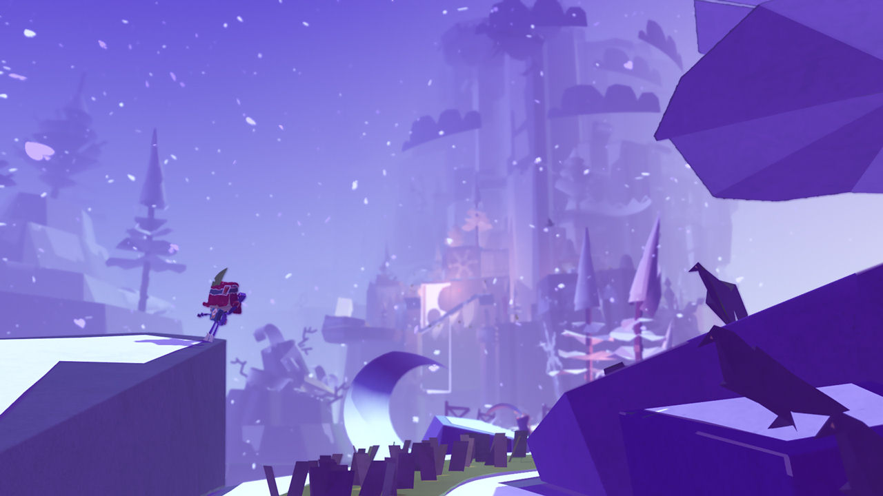Beautiful, pretty snow.