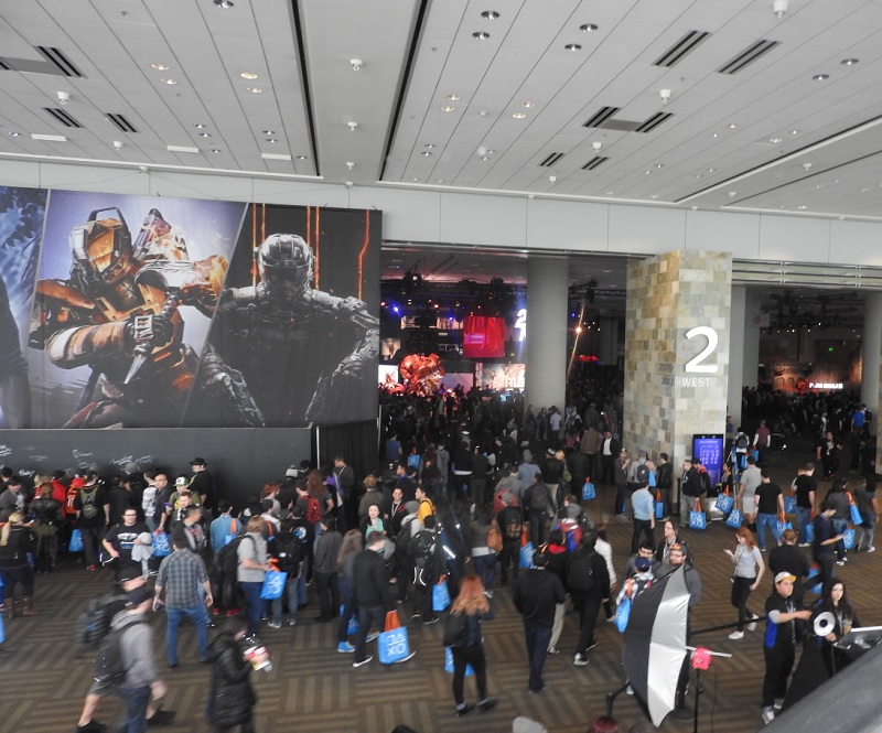 The crowd at the PlayStation Experience.