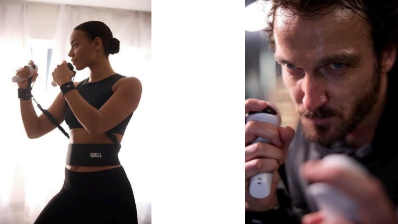 Quell has 13 sensors to track your motion f