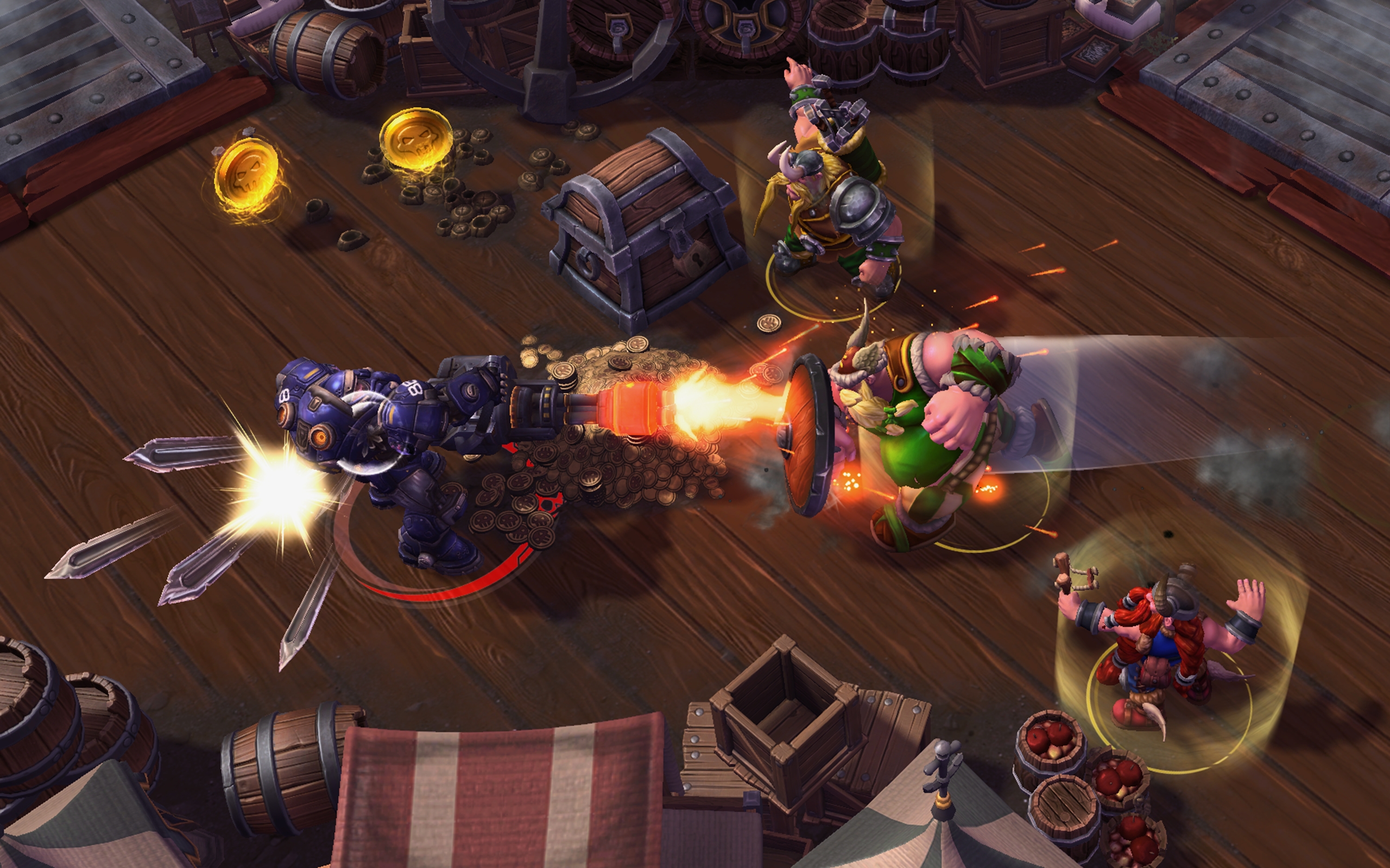 Raynor and Lost Vikings Heroes of the Storm