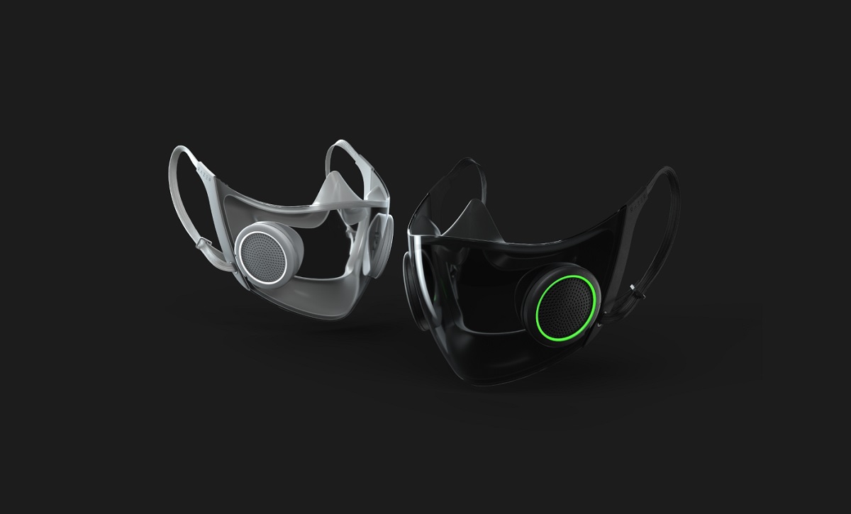Razer's Project Hazel smart masks.